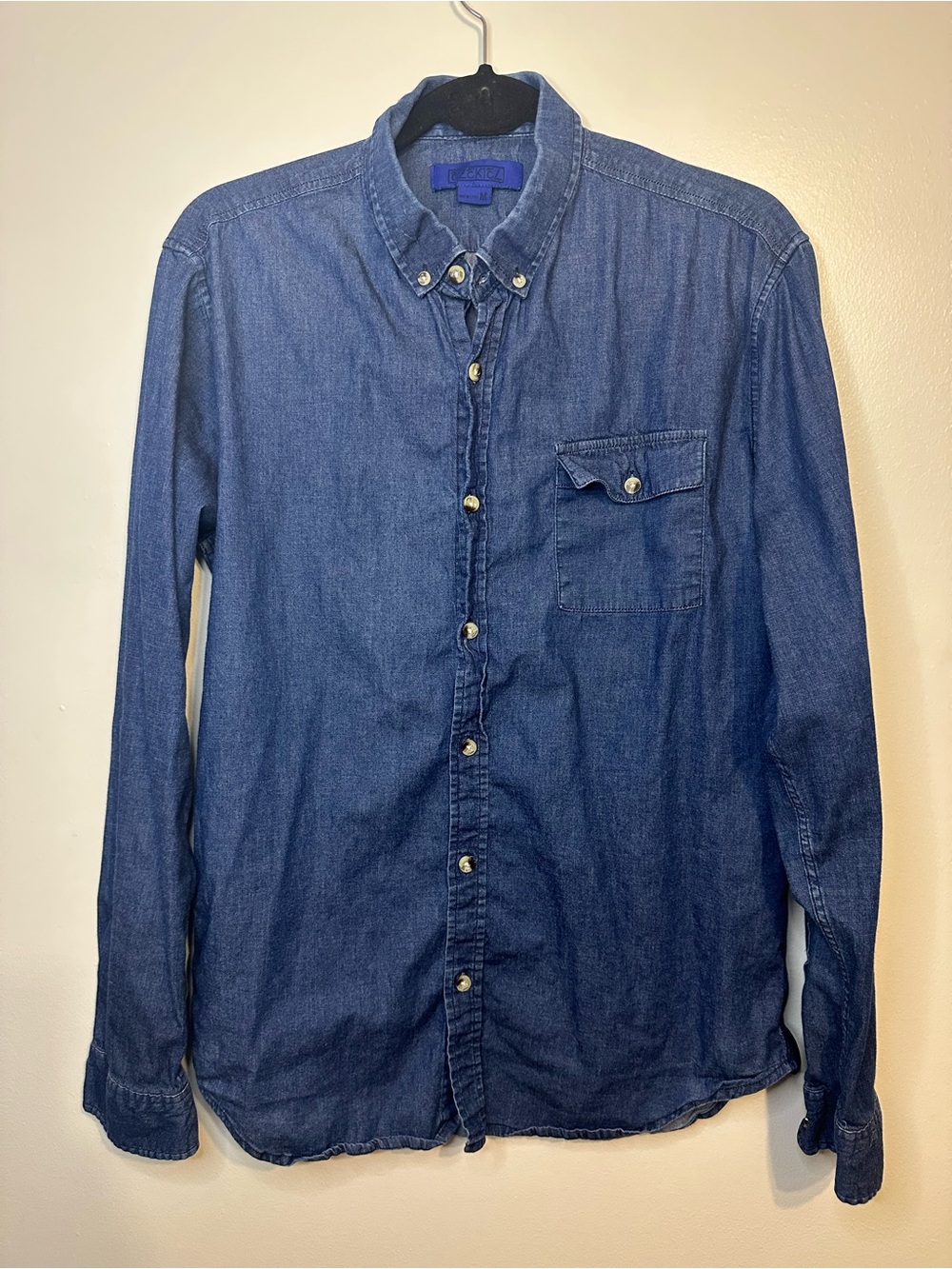 Ezekiel Classic Denim Button-Down Shirt